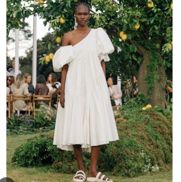 Aje Casablanca Braided Midi Dress - Picture 6 of 8